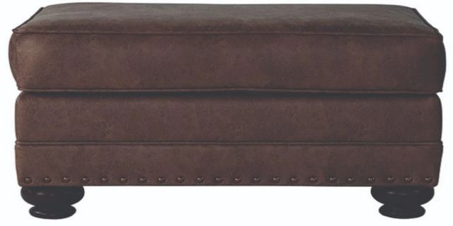 Hughes Furniture® 17400 Ridgeline Brownie Ottoman-0