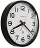Howard Miller® Accuwave II Black Wall Clock-0
