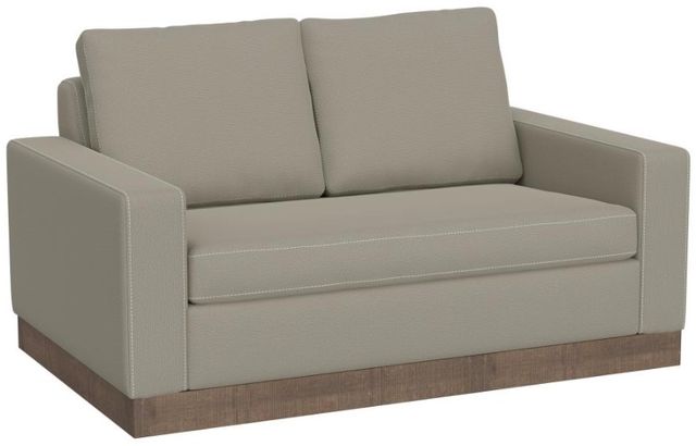 International Furniture Direct Georgia Beige Loveseat-0