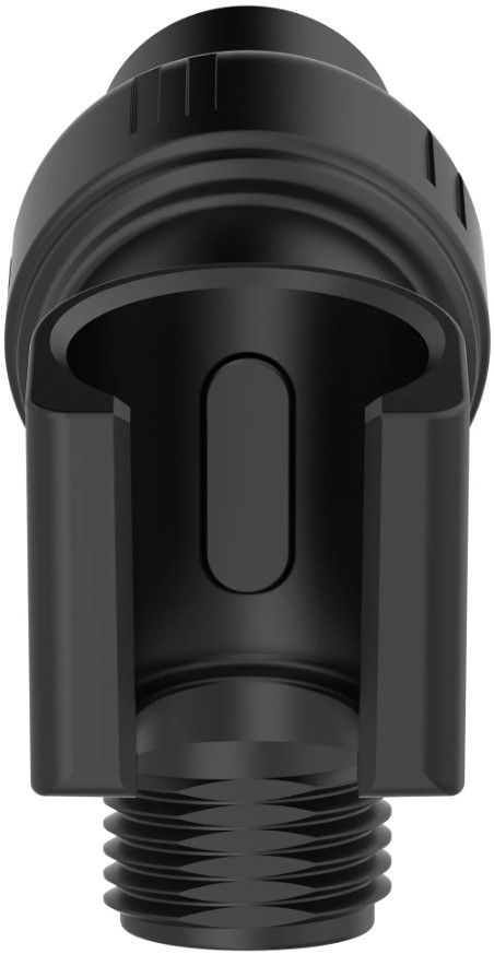 American Standard Universal Matte Black Shower Arm Bracket-2
