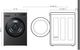 LG 5.0 Cu. Ft. Black Steel Washer Dryer Combo-3