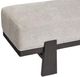 Magnussen Home® Tauren Coffee Bean Brown/Beige Bench-4