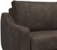 International Furniture Direct Olivo Chocolate Brown Loveseat-1