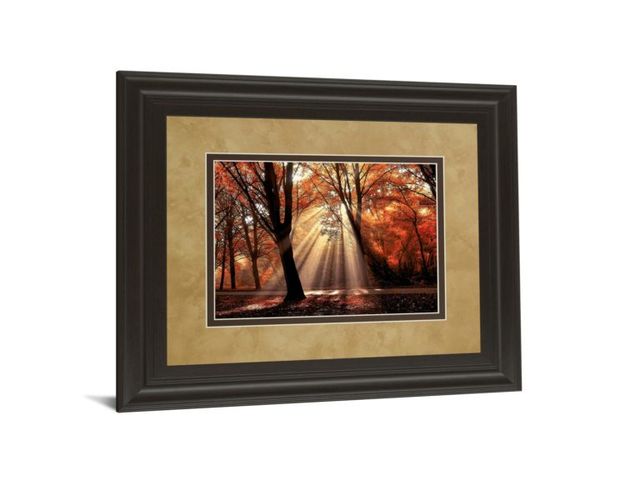 Classy Art Dressed To Shine” By Lars Van De Goor Red 34 in. x 40 in. Framed Print Wall Art-1
