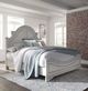 Liberty Furniture Magnolia Manor Antique White California King Panel Bed-1