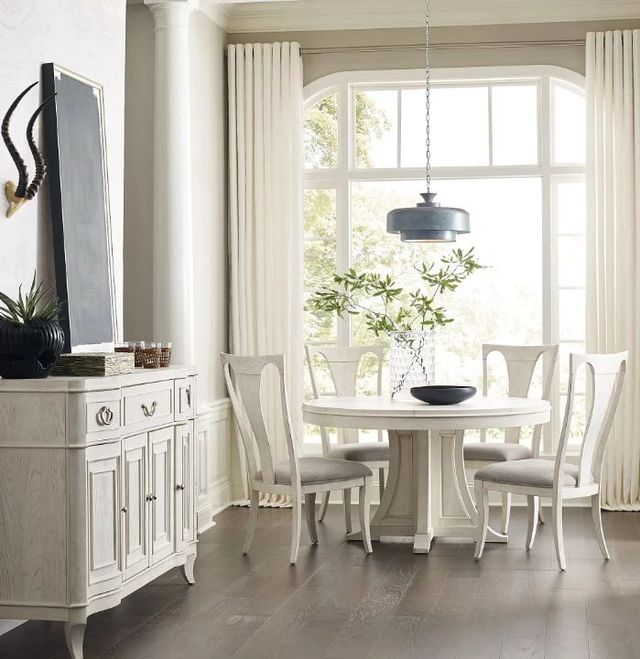 American Drew® Harmony Jolet Eggshell Round Dining Table-1