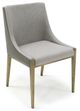 VIGFurniture Modrest Pettit Modrest Fairview Gray/Gold Dining Chair-0