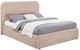 Coaster® Anders Beige Queen Upholstered Lift Platform Storage Bed-3