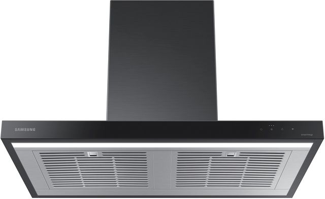 Samsung Bespoke 36" Clean Deep Charcoal Wall Mounted Range Hood-1