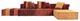 VIG Furniture Divani Casa Dubai Multi-Colored Modular Sectional Sofa Set-0