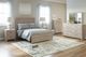 Signature Design by Ashley® Senniberg 2-Piece Light Brown/White Queen Panel Bed Set-3