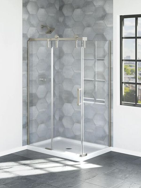 Delta Ara® Monitor® 14 Series H2Okinetic® Stainless Tub & Shower Trim-1