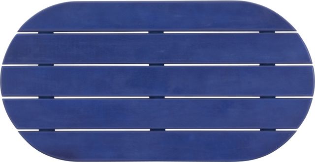 Linon Adirondack Blue Wooden Outdoor Coffee Table-4