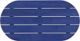 Linon Adirondack Blue Wooden Outdoor Coffee Table-4