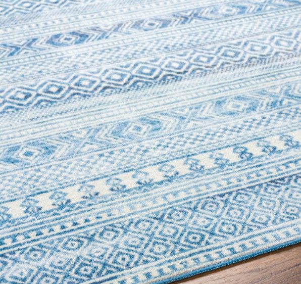 Surya Hera Blue 4'x6' Area Rug-4