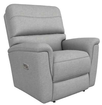 La-Z-Boy® Ava Oyster Power Wall Recliner with Headrest and Lumbar-0
