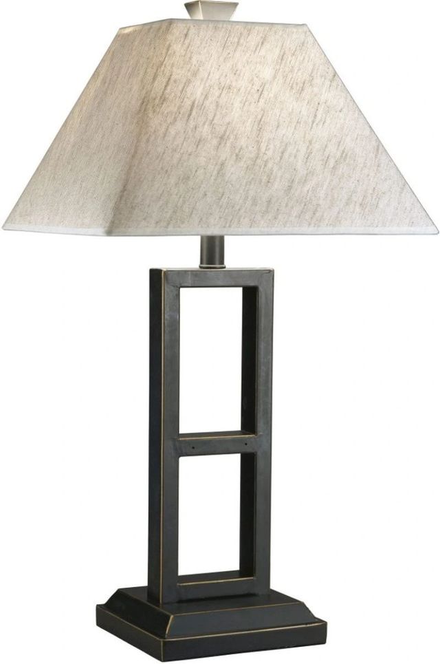 Signature Design by Ashley® Deidra Black Metal Table Lamp-0