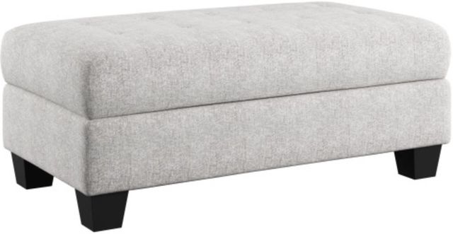 Emerald Home Myles Gray Storage Ottoman-0