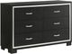 Crown Mark Gennro Black Dresser-0