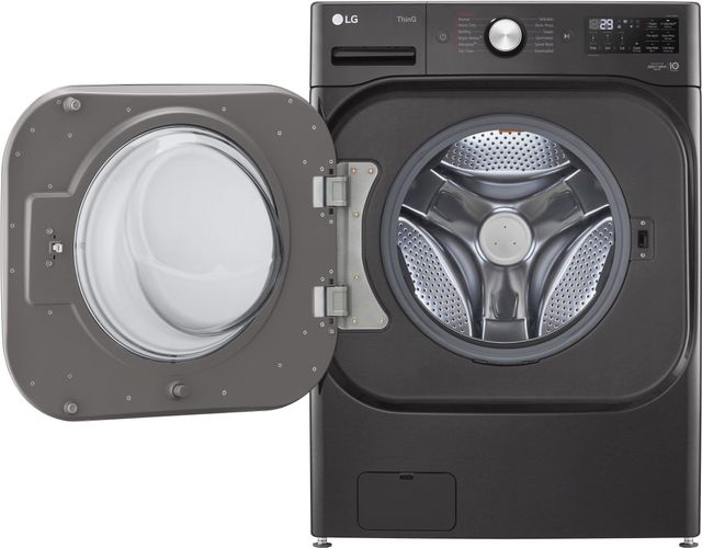 LG 5.2 Cu. Ft. Black Steel Front Load Washer-4