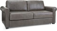 Canapé-lit transformable McIntire en cuir taupe Decor-Rest®