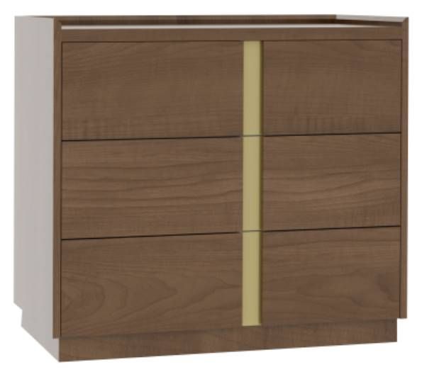 Country View Woodworking Verrado 36" Plinth Base Bedside Chest-0