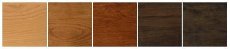 Country View Woodworking Customizable Glenwood Live Edge Sap Cherry Top 42" Dining Table with Brown Maple Base-3
