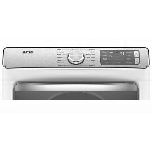 Maytag® 7.3 Cu. Ft. White Front Load Electric Dryer-3
