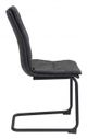 Zuo Modern Sharon Vintage Black Dining Chair-2