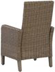 Signature Design by Ashley® Revare Beach 2-Piece Beige Fabric/Resin Wicker Outdoor Arm Chair-4