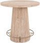International Furniture Direct Balam Black Bistro Pub Table-0