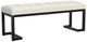 Coaster® Mesa Vanilla Boucle Upholstered Accent Bench-0