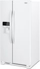 Whirlpool® 36" 24.6 Cu. Ft. White Side-by-Side Refrigerator-0