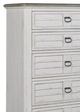 American Woodcrafters Meadowbrook Sand/Whitewash Chest-1