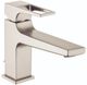Hansgrohe Metropol Brushed Nickel Single-Hole Faucet 100 with Loop Handle-0
