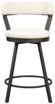 Mazin Furniture Appert White 24 Inch Counter Side Dining Chair-0