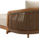 Dovetail Furniture Cian Natural//Sand Olefin/Teak Outdoor Lounge Chair-4