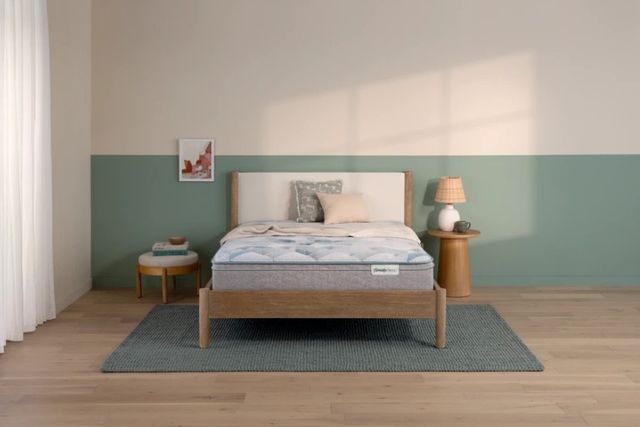 Beautysleep Serene Morning 12.25 inch Wrapped Coil Medium Euro Top King Mattress