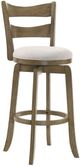 Armen Living Blair Creamy Neutral/Wheat Swivel Bar Stool-0