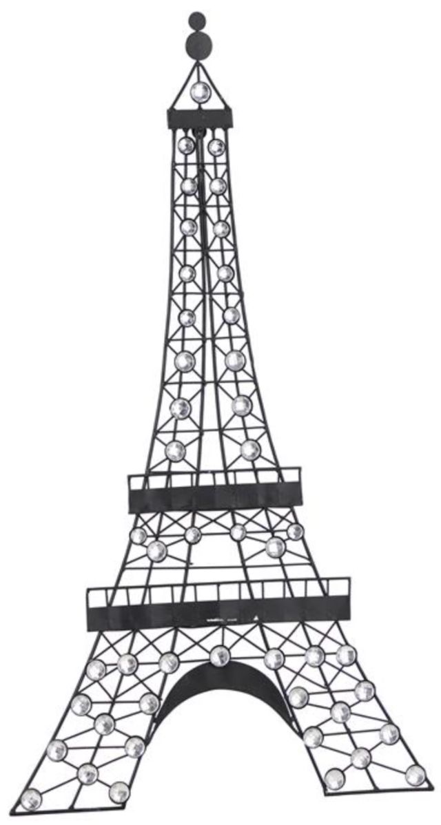 Deco Marche Black 18” Eiffel Tower Wall Decor-1