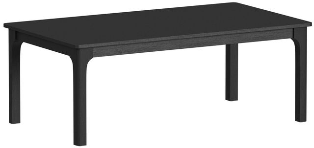 Elements International Garcia 2-Piece Black Occasional Table Set-2