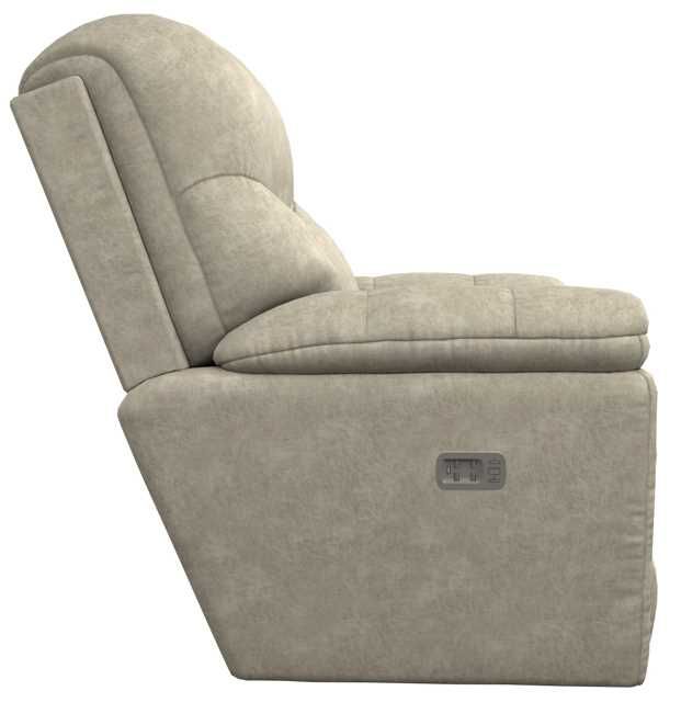 La-Z-Boy® Morrison Stucco Power Wall Recliner with Headrest and Lumbar-2