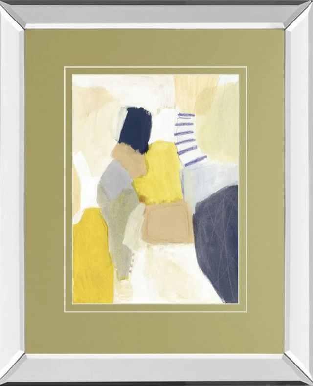 Classy Art Trove I by Victoria Barnes Mirror Framed Wall Art-0