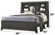 ACME Furniture Lantha Gray Oak Eastern King Bookcase Bed-1