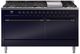 Ilve® Nostalgie II Series 60" Midnight Blue Pro Style Dual Fuel Range-0