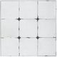 A & B Home Antique Silver Panel Mirror-1