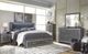 Signature Design by Ashley® Lodanna 2-Piece Gray King Panel Bed Set-3