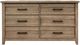 Holland House Breckinridge 3-Piece Natural King Panel Bedroom Set-2