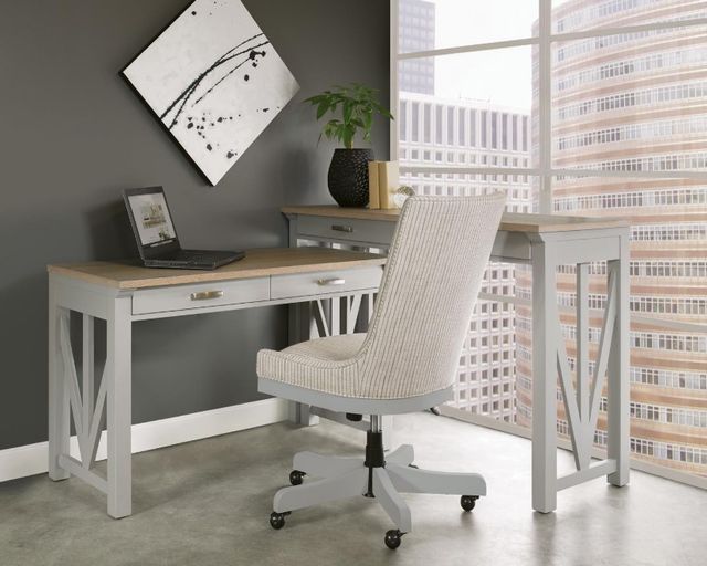 Riverside Furniture Osborne Gray Skies/Timeless Oak 36" Nesting Desk-1