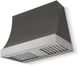AGA Marquee 36" Slate Wall Mounted Range Hood with Brushed Nickel Trim-0